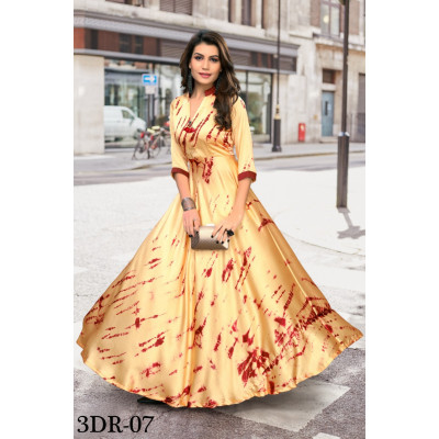 Satin  Gown 